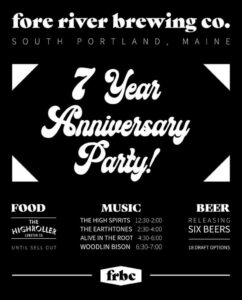 Anniversary Party at Fore River Brewing Company @ Fore River Brewing Company | South Portland | Maine | United States
