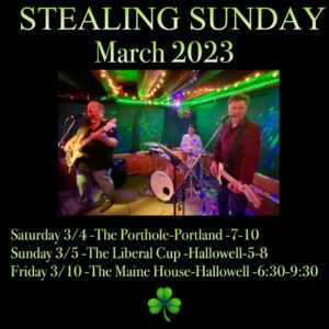 Live Music with Stealing Sunday at Porthole @ Porthole | Portland | Maine | United States
