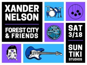 Xander Nelson and Forest City & Friends at Sun Tiki Studios @ Sun Tiki Studios | Portland | Maine | United States