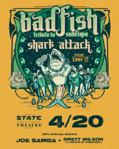 Badfish – A Tribute to Sublime Shark Attack Spring Tour 2023 at State Theatre @ State Theatre | Portland | Maine | United States