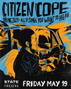 Citizen Cope Spring 2023 - Solo Acoustic at State Theatre @ State Theatre | Portland | Maine | United States