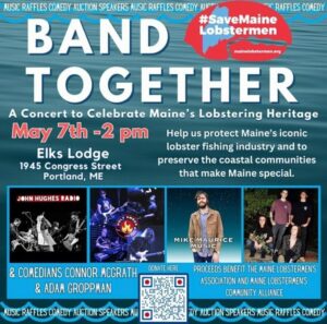 BAND TOGETHER: A Celebration of Maine’s Lobstering Heritage @ Elks Lodge #188 Portland Maine | Portland | Maine | United States
