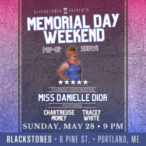Memorial Day Weekend Pop-Up Show at Blackstones @ Blackstones | Portland | Maine | United States