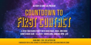 Countdown to First Contact: A Star Trek Dance Party with Burlesque, Drag & GoGo at Geno's Rock Club @ Geno's Rock Club | Portland | Maine | United States