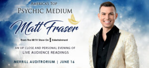 Matt Fraser | America's Top Psychic Medium at Merrill Auditorium @ Merrill Auditorium | Portland | Maine | United States