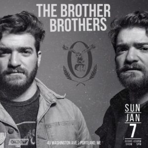 THE BROTHER BROTHERS AT OXBOW BLENDING & BOTTLING @ Oxbow Blending & Bottling | Portland | Maine | United States