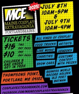 Maine Cosplay Extravaganza 2023 at Thompson's Point @ Thompson's Point | Portland | Maine | United States