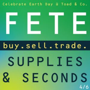 Fête Supplies Sale and Seconds Swap at Toad & Co. @ Austin Street Brewery | Portland | Maine | United States