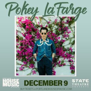 State Theatre Presents Pokey LaFarge @ Portland House of Music | Portland | Maine | United States