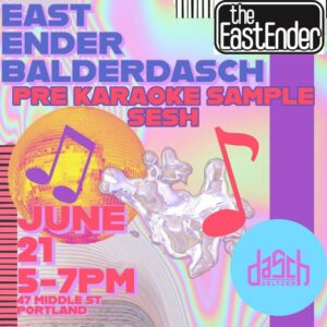 Wurst Week Ever: East Ender Balderdasch Pre-Karaoke Sample Sesh @ East Ender | Portland | Maine | United States
