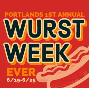 Wurst Week Ever: Dog-A-Thon and Raffle Drawing at Room for Improvement @ Room for Improvement | Portland | Maine | United States
