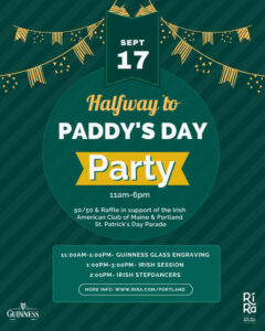 Halfway to Paddy's Day Party at RiRa @ RiRa | Portland | Maine | United States