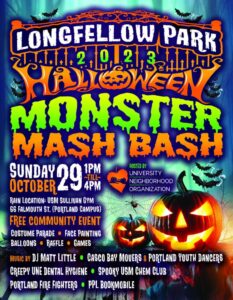 Halloween Monster Mash Bash @ Longfellow Park | Portland | Maine | United States