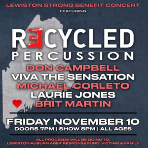 Lewiston Strong Benefit Concert at Aura @ Aura | Portland | Maine | United States