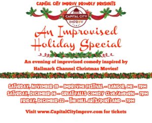 Capital City Improv: An Improvised Holiday Special at The Hills Art @ The Hills Art | Portland | Maine | United States