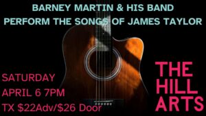 Barney Martin & The Steamrollers Perform the Songs of James Taylor at The Hills Art @ The Hills Art | Portland | Maine | United States