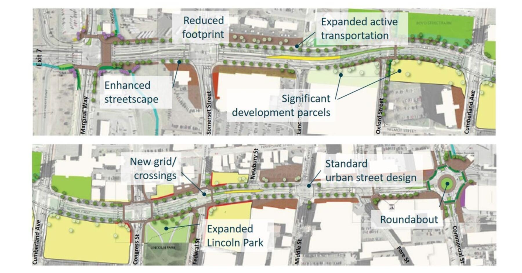 Proposed 2015 Franklin Street Arterial Plans