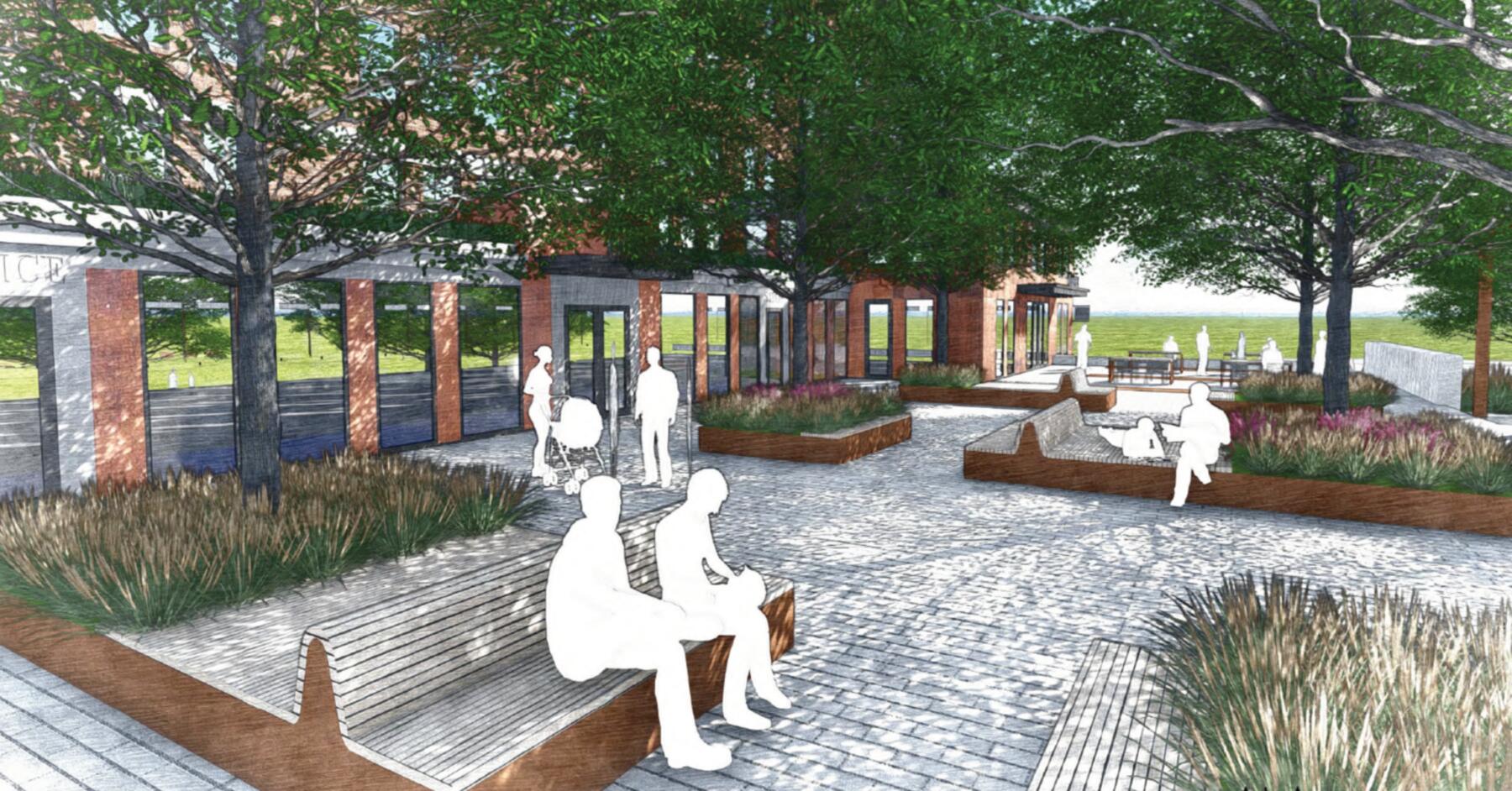 RENDERINGS COURTESY OF ACETO LANDSCAPE ARCHITECTS