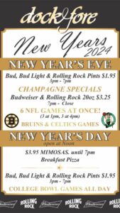 New Year's Eve at Dock Fore @ Dock Fore | Portland | Maine | United States