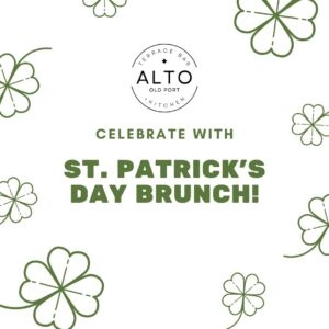 St. Patrick's Day Brunch at Alto Terrace Bar + Kitchen @ ALTO Terrace Bar + Kitchen | Portland | Maine | United States