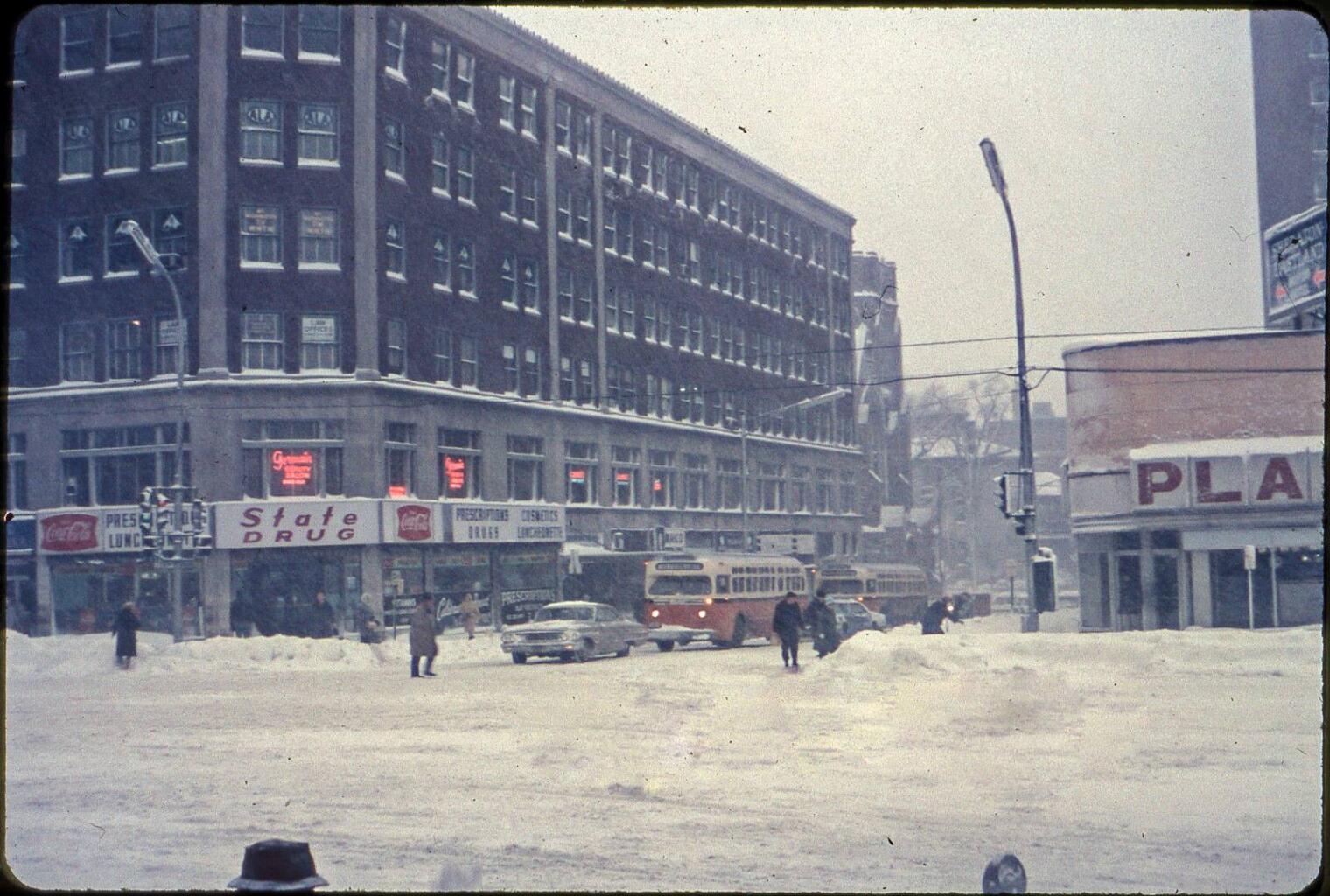Congress Square Pictured in 1966