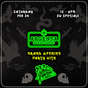 Argenta Opening Weekend With Ironclad Eats @ Argenta Brewing Co | Portland | Maine | United States