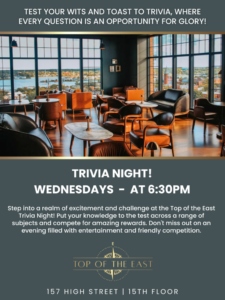 Trivia Night at Top of the East @ Top of the East | Portland | Maine | United States