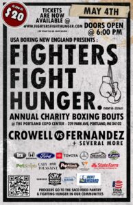 Fighters Fight Hunger at Portland Expo @ Portland Expo | Portland | Maine | United States