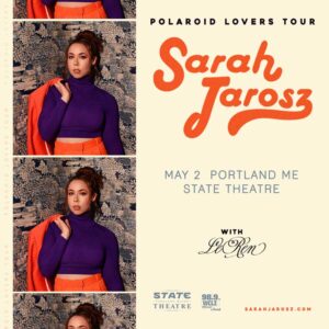 Sarah Jarosz - Polaroid Lovers Tour at State Theatre @ State Theatre | Portland | Maine | United States