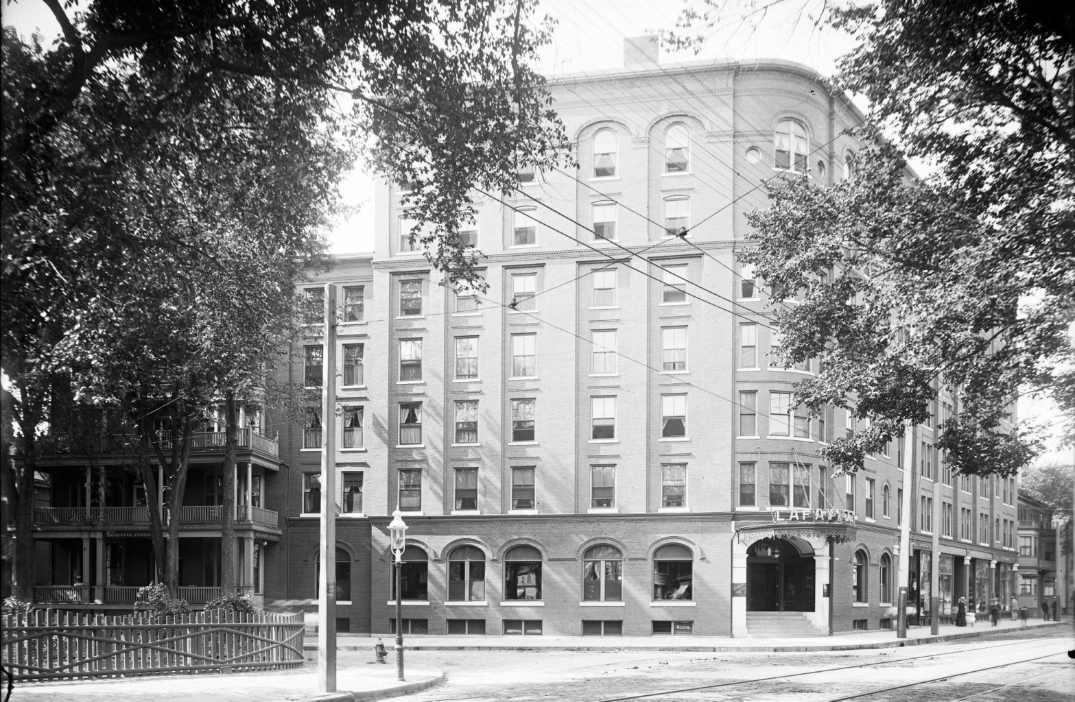 The Lafayette Hotel in 1903